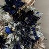 Blue Glitter and Jewel Clip - on Bird - My Christmas
