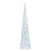 Blue Glitter Cone Tree - My Christmas