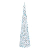 Blue Glitter Cone Tree - Various Sizes - My Christmas