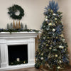 Blue Wheat Grass Pick - My Christmas