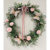 Blush Butterfly Wreath - My Christmas