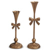Bow Candlesticks - Set of 2 - My Christmas