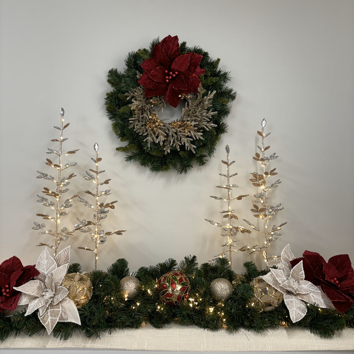 Boxwood Pine Wreath - My Christmas