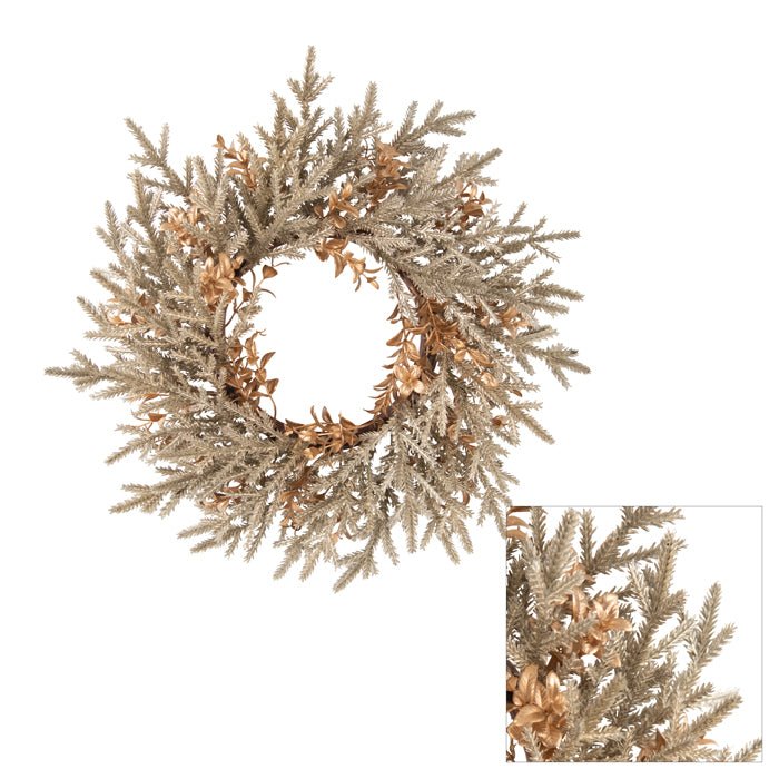 Boxwood Pine Wreath - My Christmas