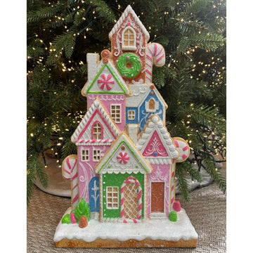 Bright Gingerbread House - My Christmas