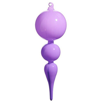 Bright Purple Finial - My Christmas