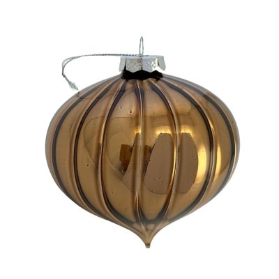 Bronze Pearl Drop Ornament - My Christmas