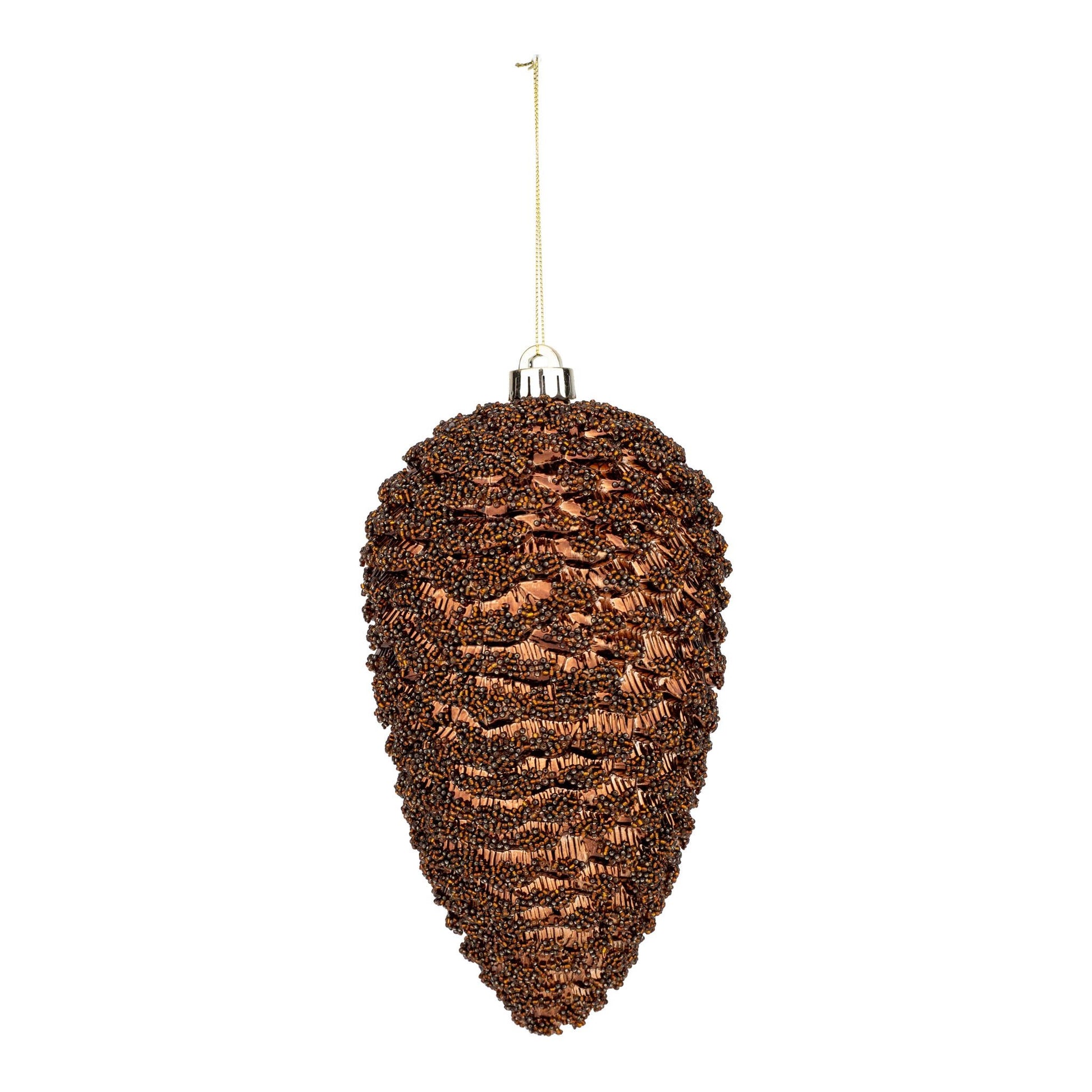 Bronze Pinecone Ornament - My Christmas
