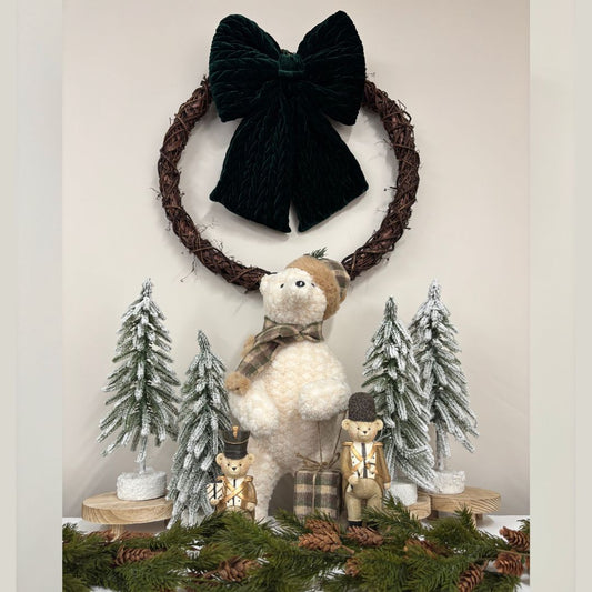 Brown Bear Soldier - 21cm - My Christmas
