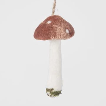Brown Farae Mushroom Ornament - My Christmas