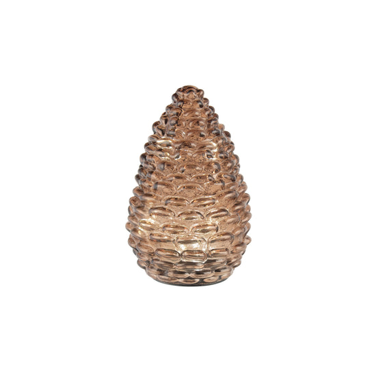 Brown LED Pinecone - Small - My Christmas