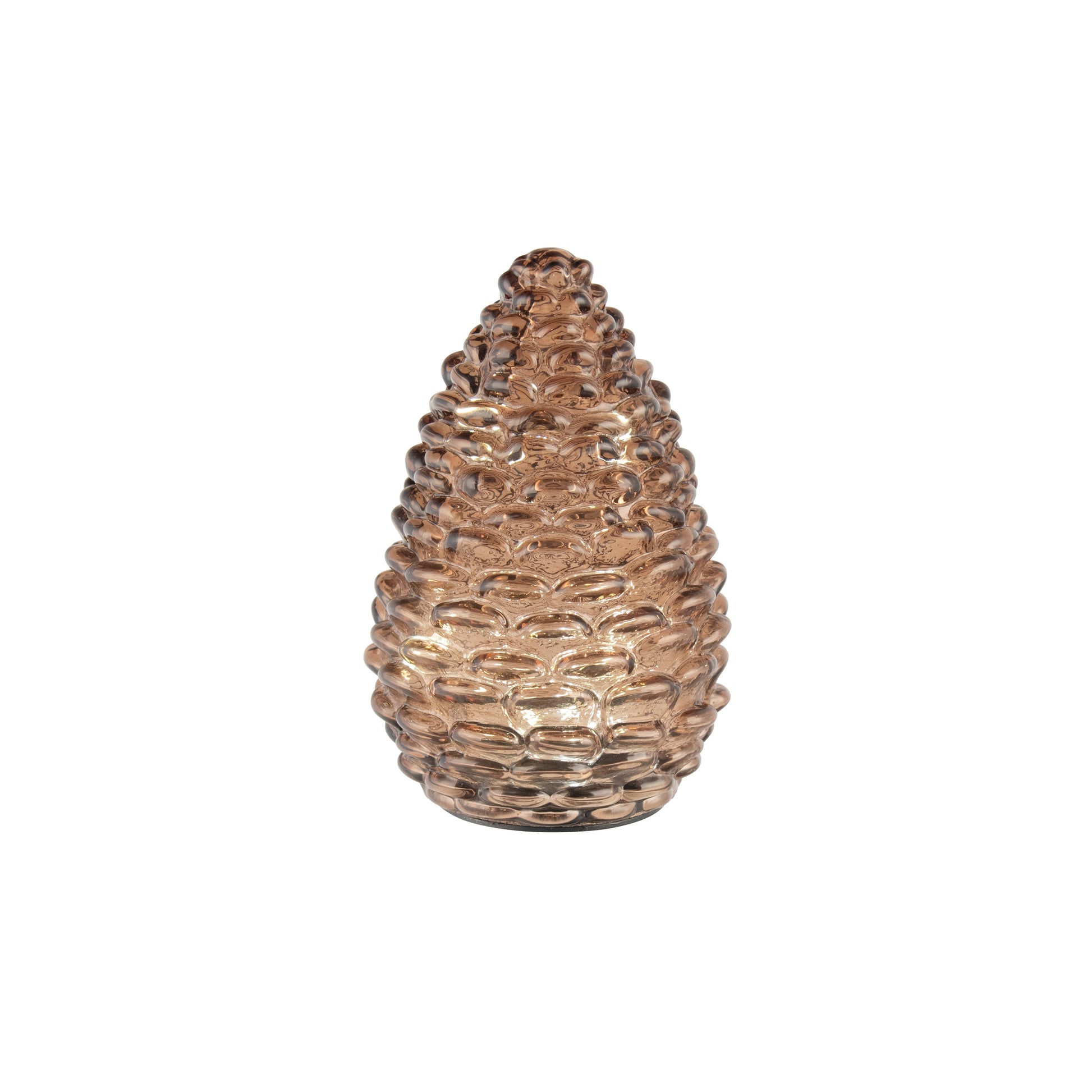 Brown LED Pinecone - Small - My Christmas