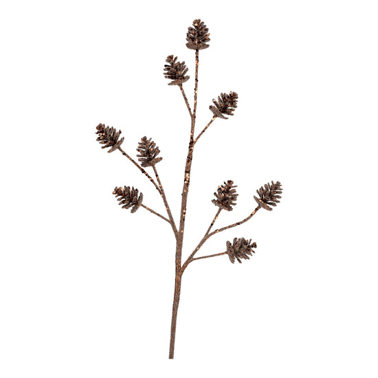 Brown Pinecone Spray - My Christmas