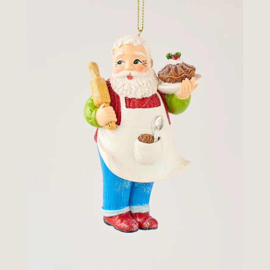 Brown Sugar Santa Ornament - My Christmas