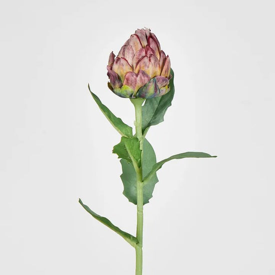 Burgundy Artichoke Stem - My Christmas