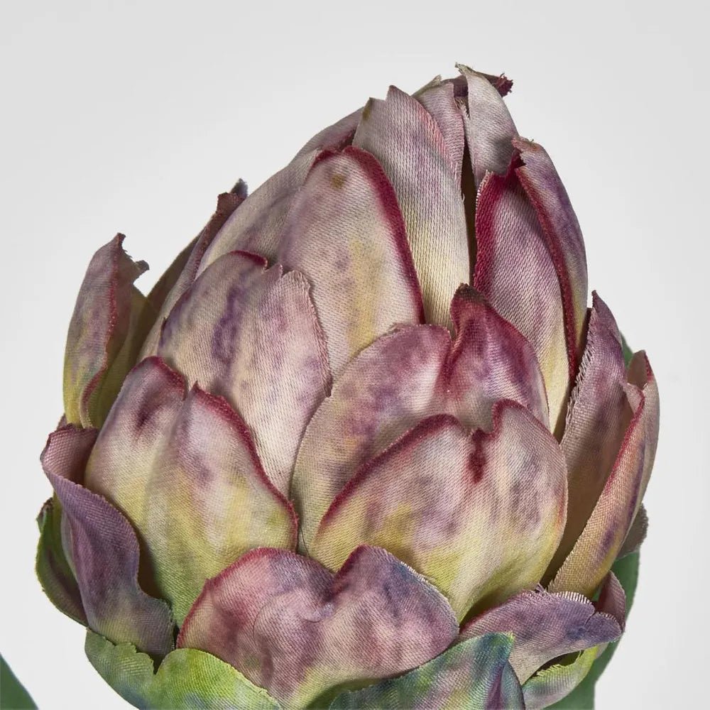 Burgundy Artichoke Stem - My Christmas