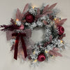 Burgundy Bow - Set of 3 - My Christmas