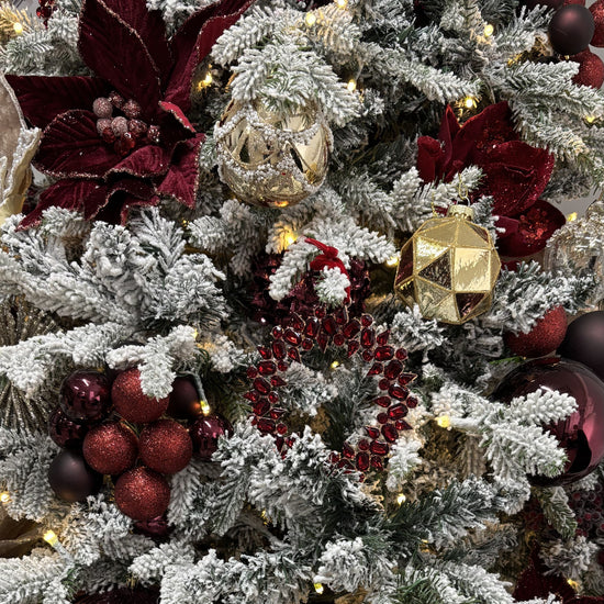 Burgundy Deluxe Magnolia - My Christmas