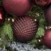 Burgundy Durian Bauble - 10cm - My Christmas
