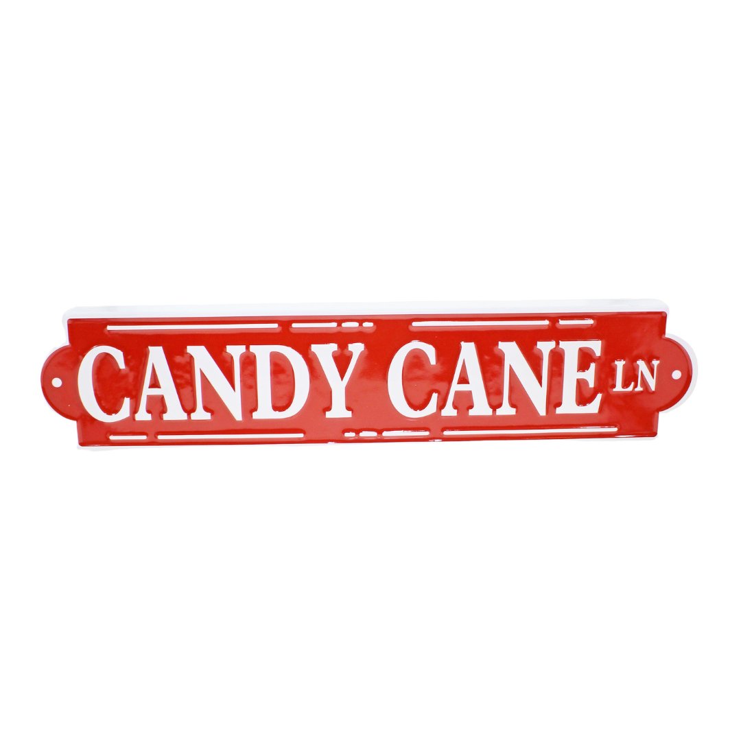 Candy Cane Lane Sign - My Christmas