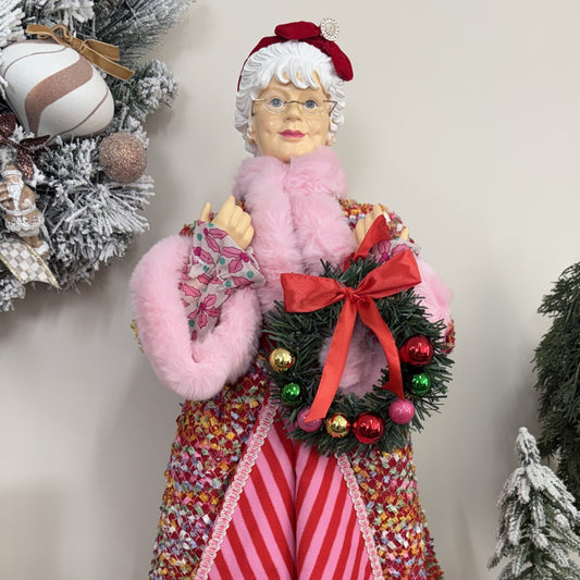 Candy Joy Fabric Mrs Claus - My Christmas