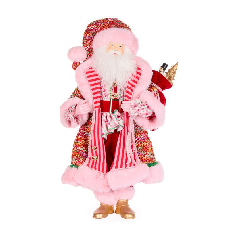 Candy Joy Fabric Santa - My Christmas