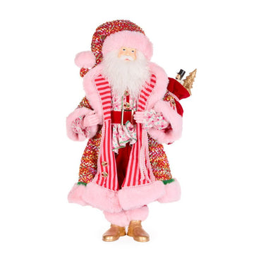 Candy Joy Fabric Santa - My Christmas