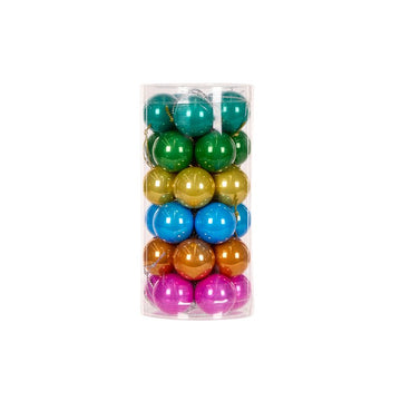 Candy Joy Pearl Baubles - Pack of 30 - My Christmas