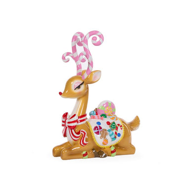 Candy Joy Sitting Reindeer - My Christmas