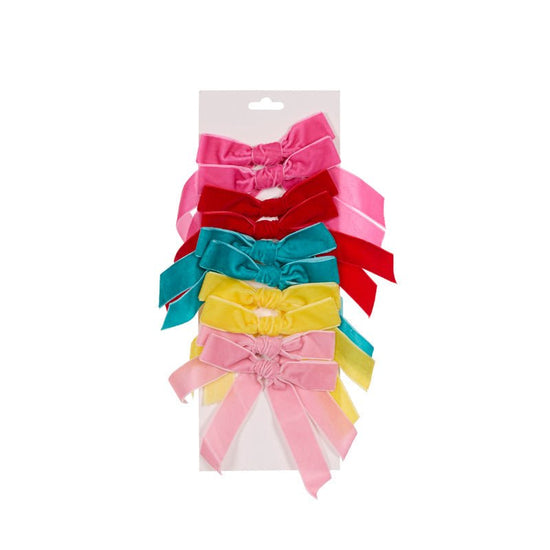 Candy Joy Velvet Bows - Pack of 10 - My Christmas