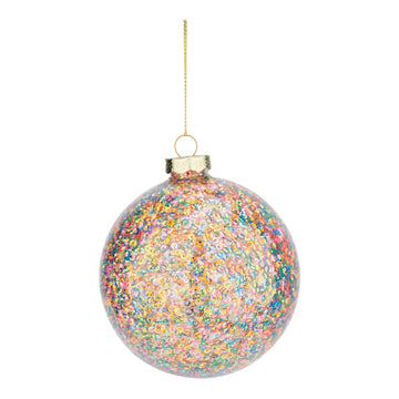 Candy Sprinkle Ball Ornament - My Christmas