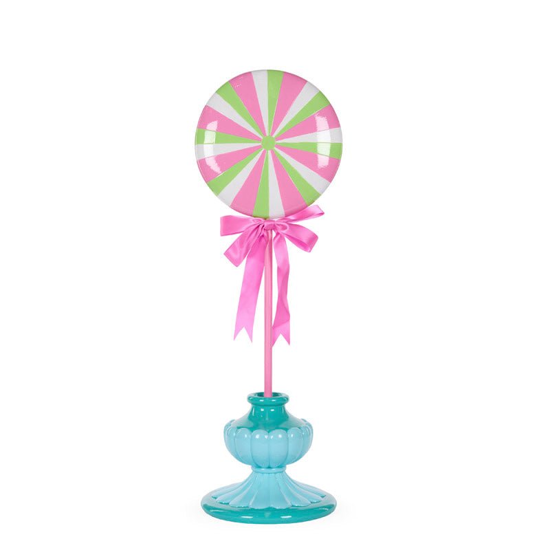 Candy Striped Standing Lollipop - 70cm - My Christmas