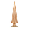 Caramel Ribbed Tabletop Tree - My Christmas