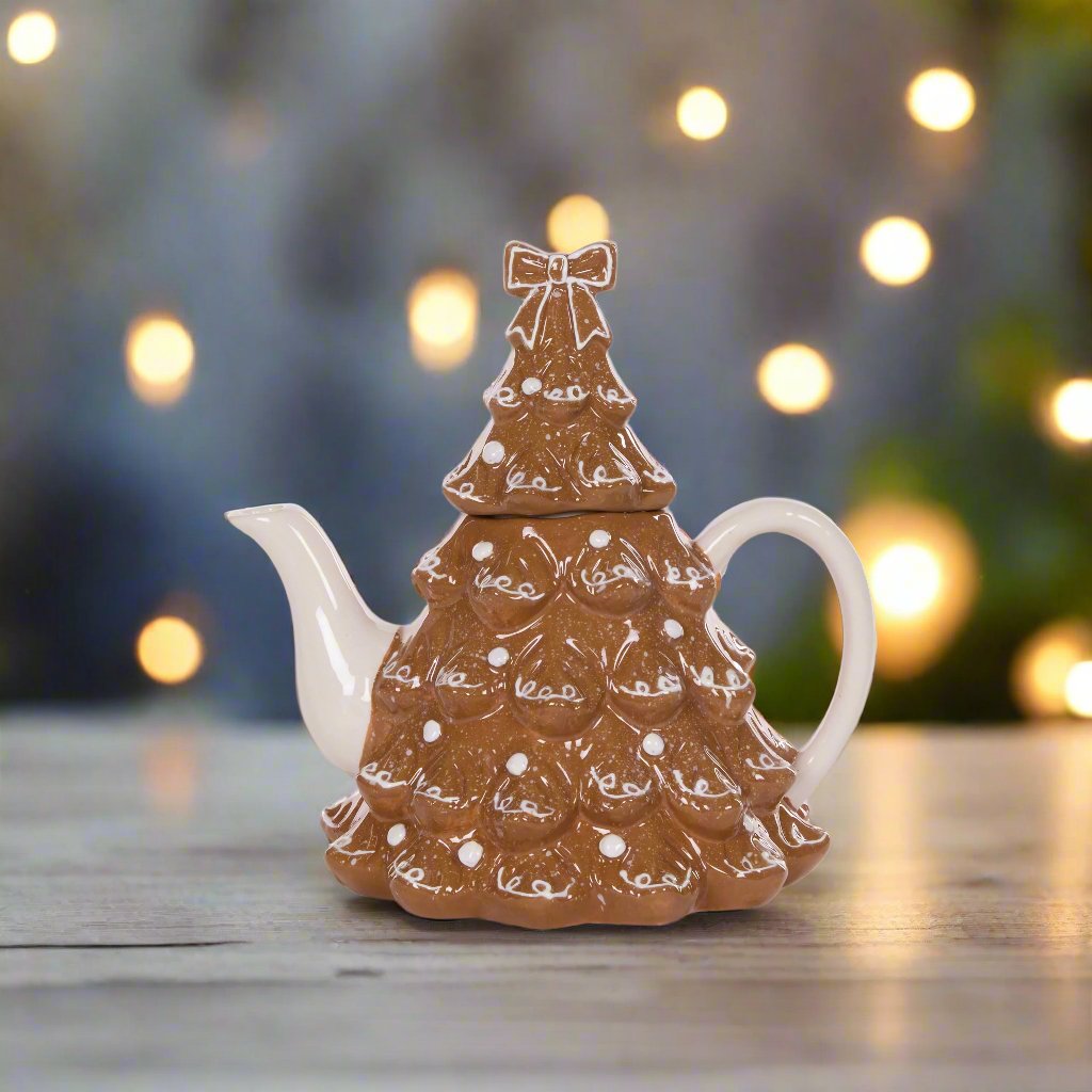 Ceramic Gingerbread Treepot - My Christmas