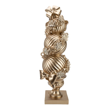 Champagne Bauble Stack - My Christmas