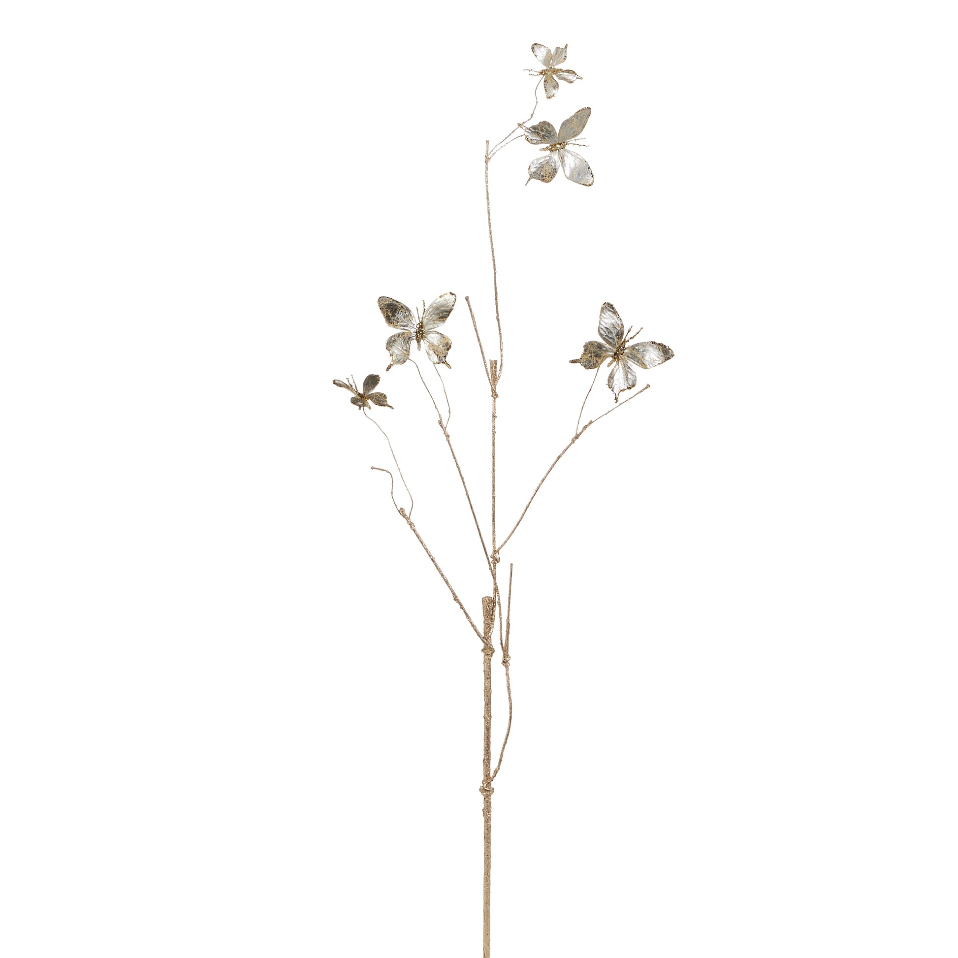 Champagne Butterfly Branch - My Christmas