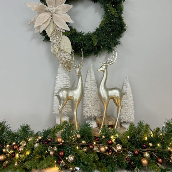 Champagne Deers - Set of 2 - My Christmas