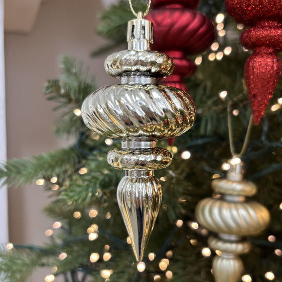 Champagne Finial Ornament - Box of 8 - My Christmas