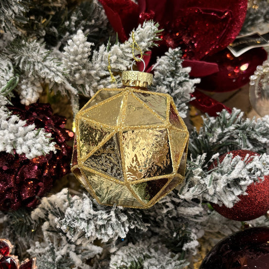 Champagne Glass Bauble - Pack of 3 - My Christmas