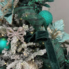 Champagne Glitter Bow Ornament - My Christmas