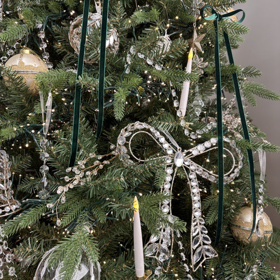 Champagne Gold Jewelry Box Ornament - My Christmas