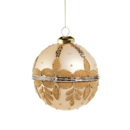 Champagne Gold Jewelry Box Ornament - My Christmas