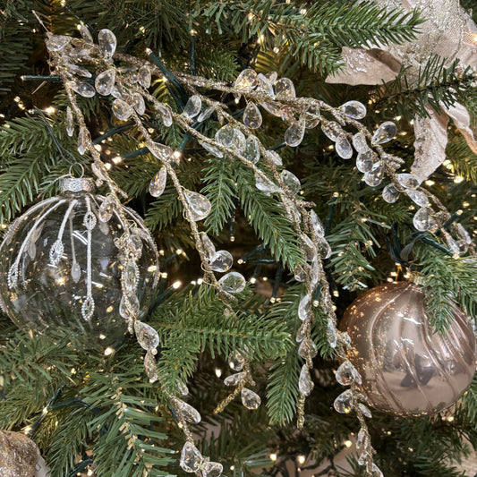 Champagne Icicle Branch - My Christmas