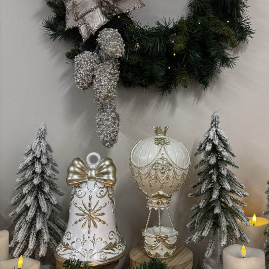 Champagne & Ivory Hot Air Balloon - My Christmas