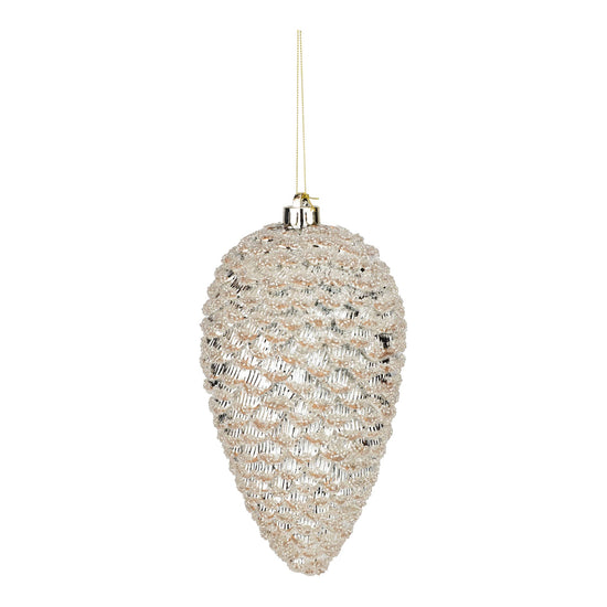 Champagne Pinecone Ornament - My Christmas