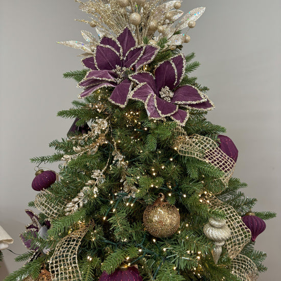 Champagne Tinsel Mesh - 2.75" wide - My Christmas