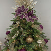 Champagne Tinsel Mesh - 2.75" wide - My Christmas