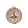 Champgane Glittered Swirl Bauble - My Christmas