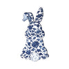 Chinoiserie Bunny Bottom Sign - My Christmas