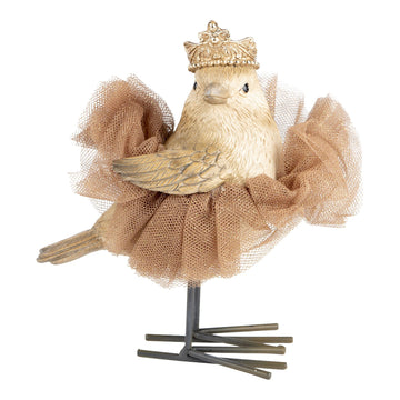 Chocolate Ballerina Bird - Light - My Christmas